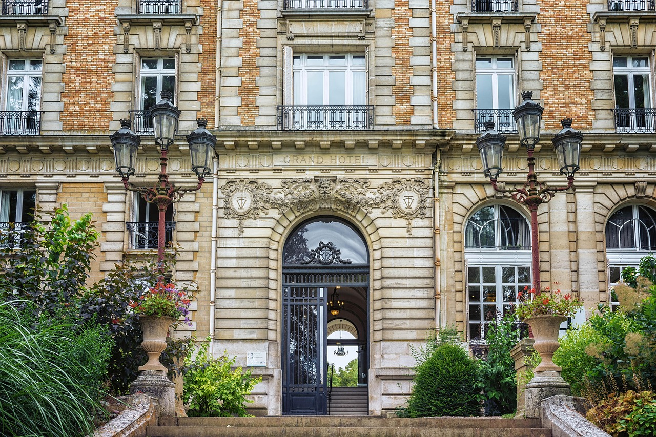 Grand hotel exterior representing Hospera's international hospitality roots